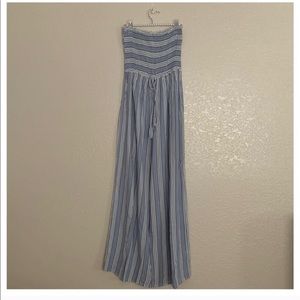 Salty Lemon strapless jumpsuit